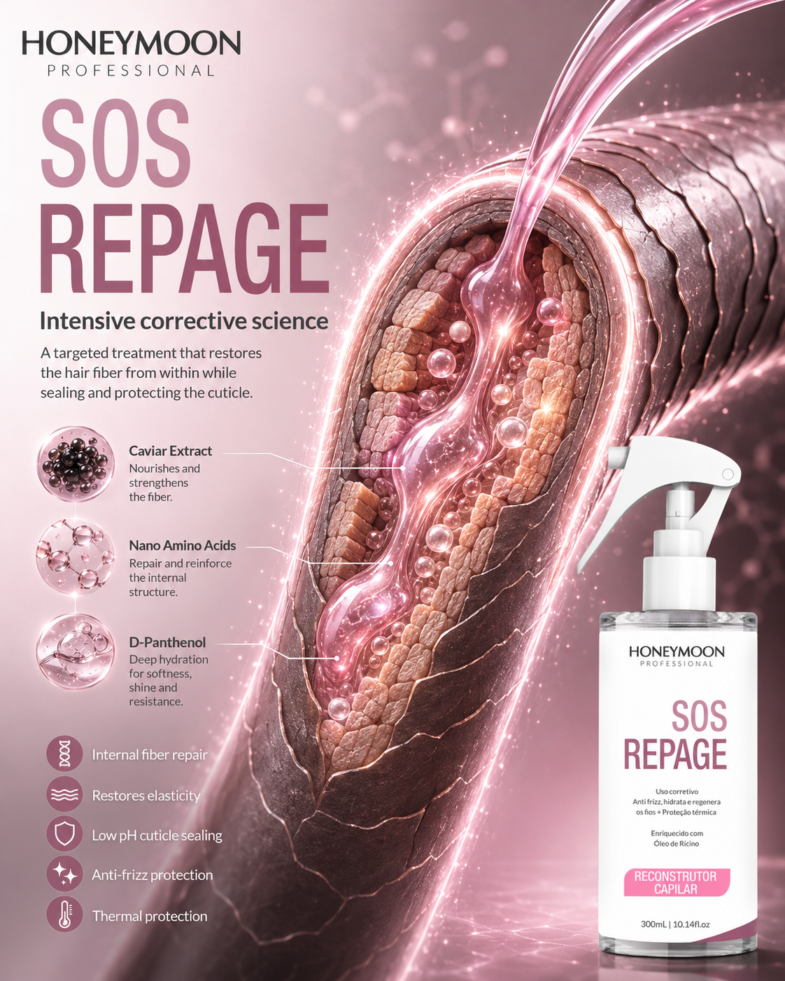 REPAGE SOS LISS REPAIR — 3D