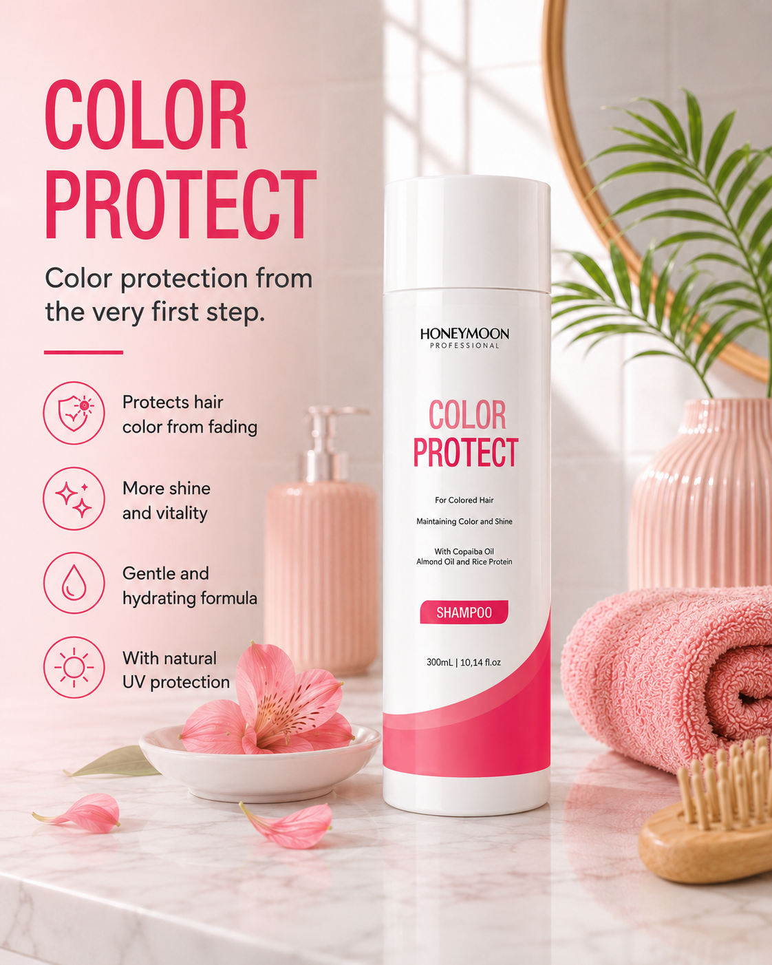 COLOR PROTECT SHAMPOO — Model